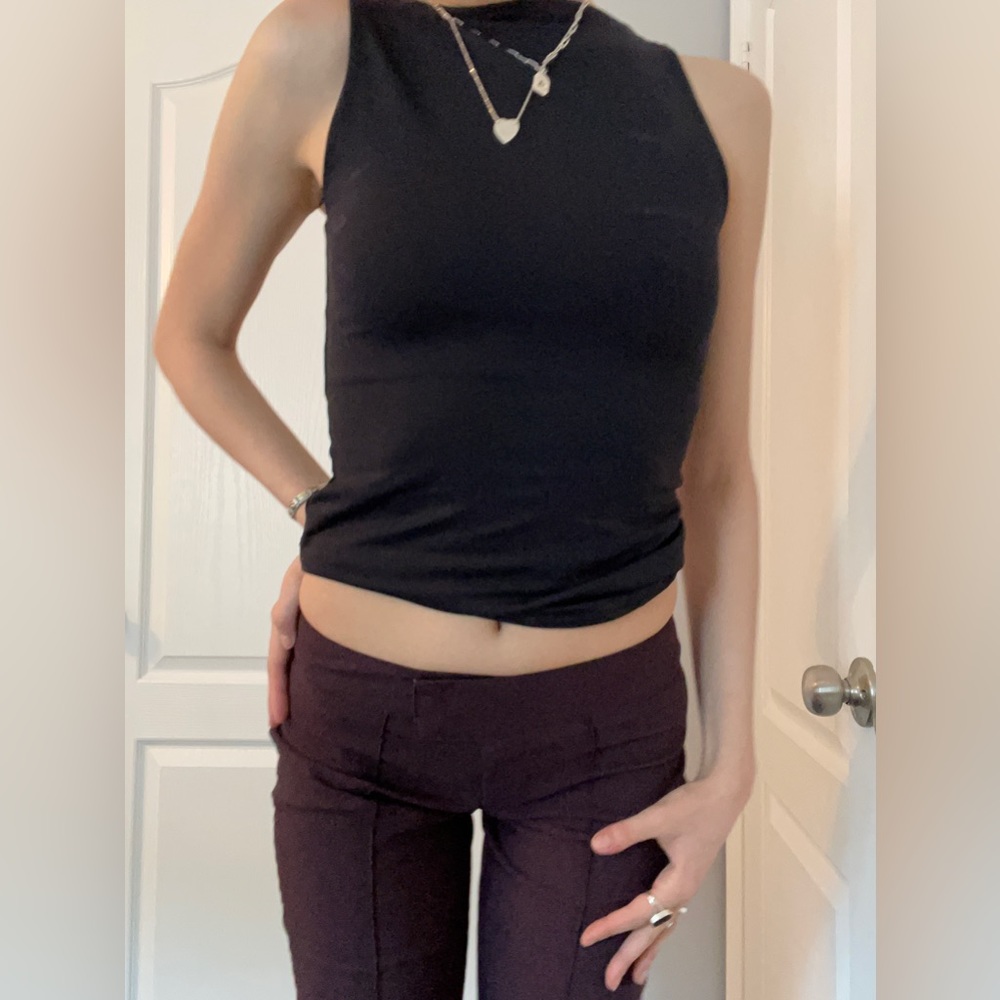 Vintage garage purple trousers